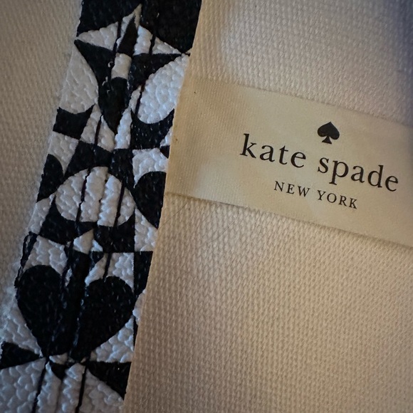 Kate Spade Penn Place Black & White Tote - Picture 3 of 9